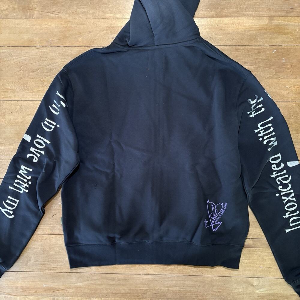 Heaven by Marc Jacobs Collab The Smashing Pumpkins "Zero" zip-up hoodie NWT SZ L - Picture 6 of 11